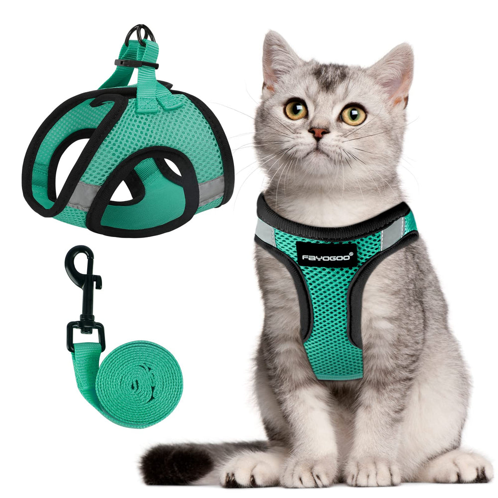 Arnés Fayogoo para gato con diseño escape-360 para seguridad total en paseos