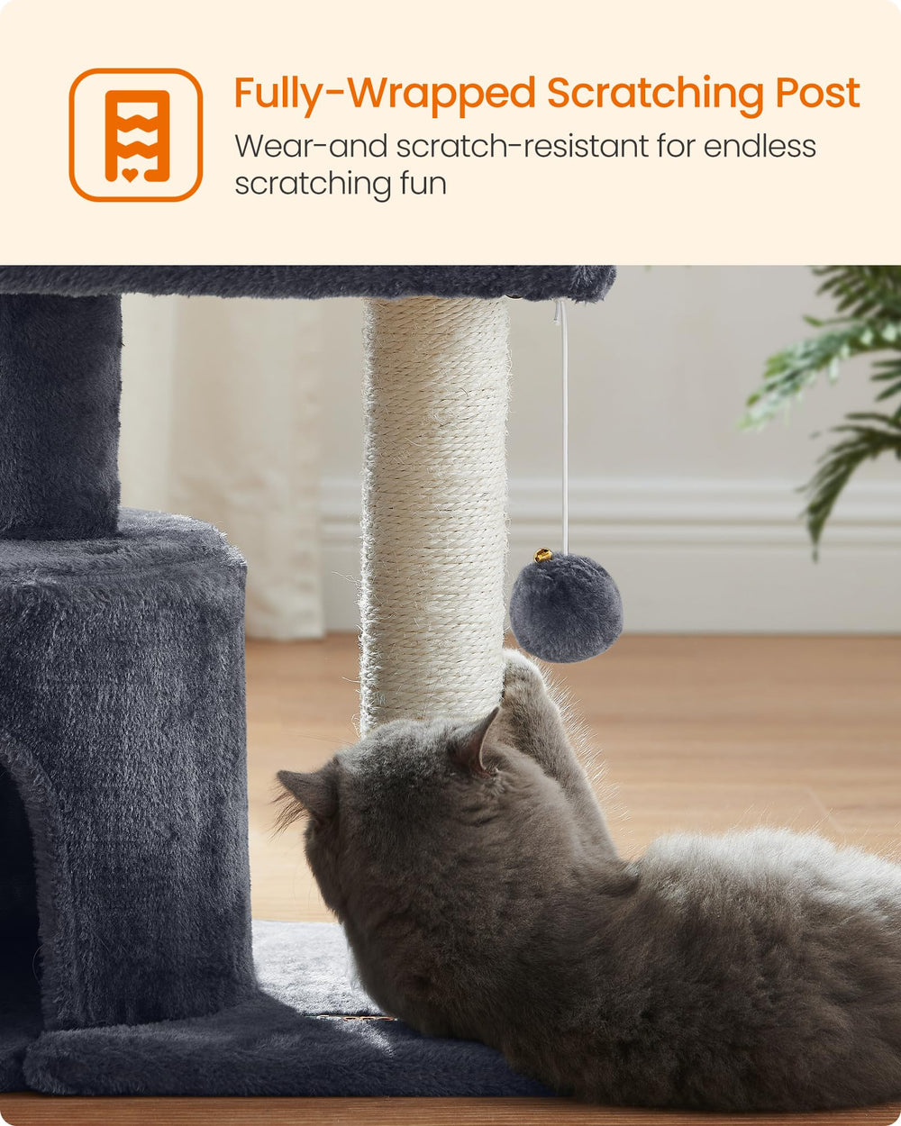Feandrea arbol-gatos-para-gatitos: ideal para gatitos curiosos que exploran.