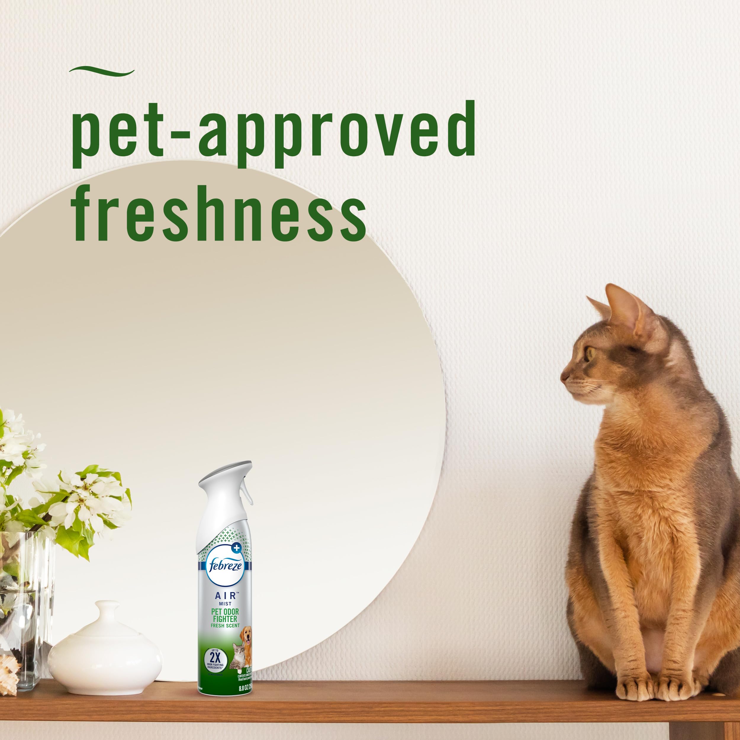 Febreze Air Mist cuisine, aide à maintenir une atmosphère agréable.