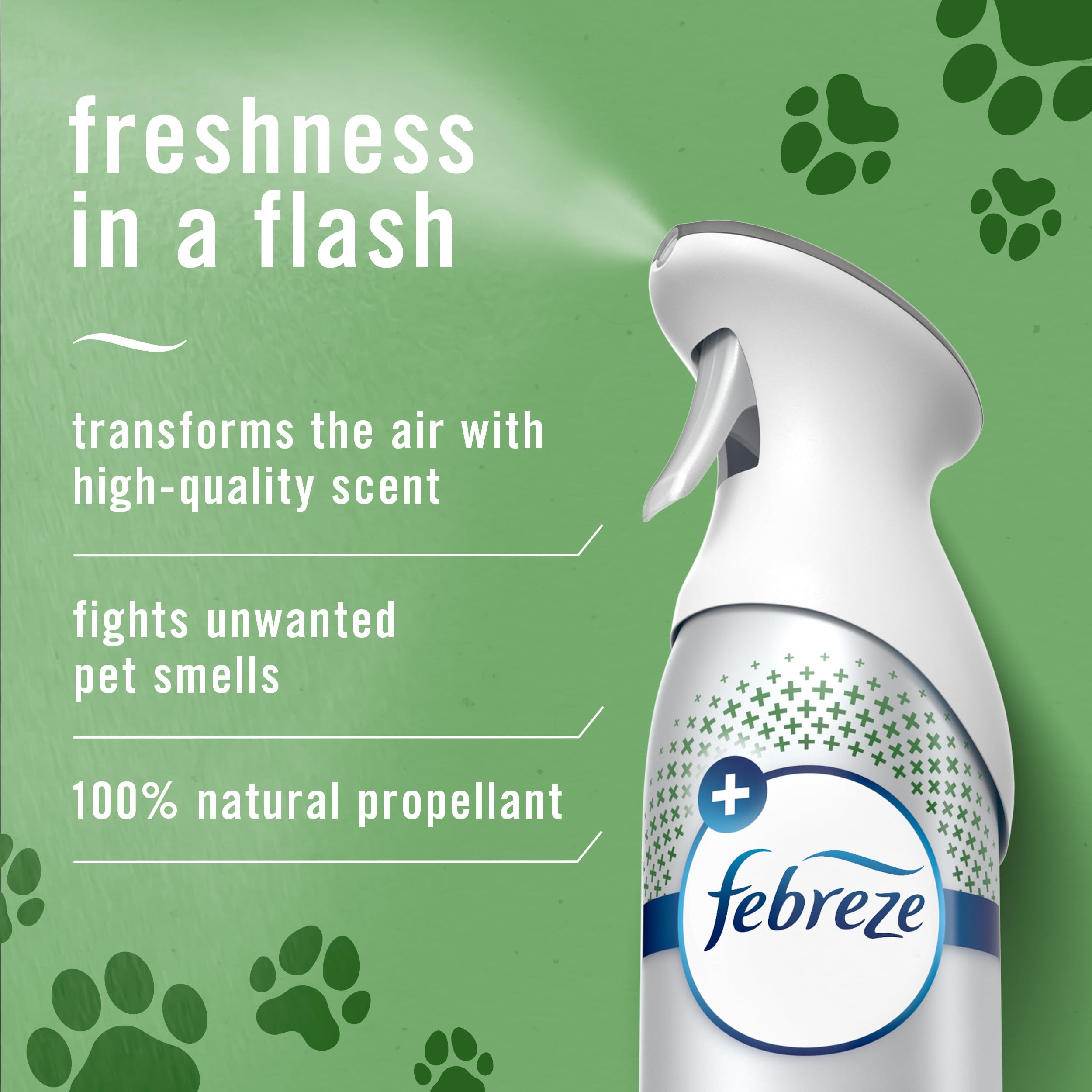 Febreze Air Mist dans le salon, odeur fraîche et ambiance accueillante.