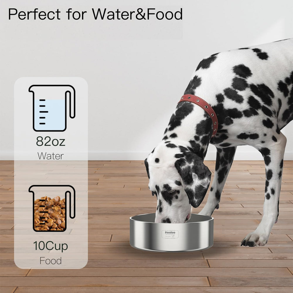 Feedoo cuenco 2L ideal para perros medianos a grandes durante comidas.