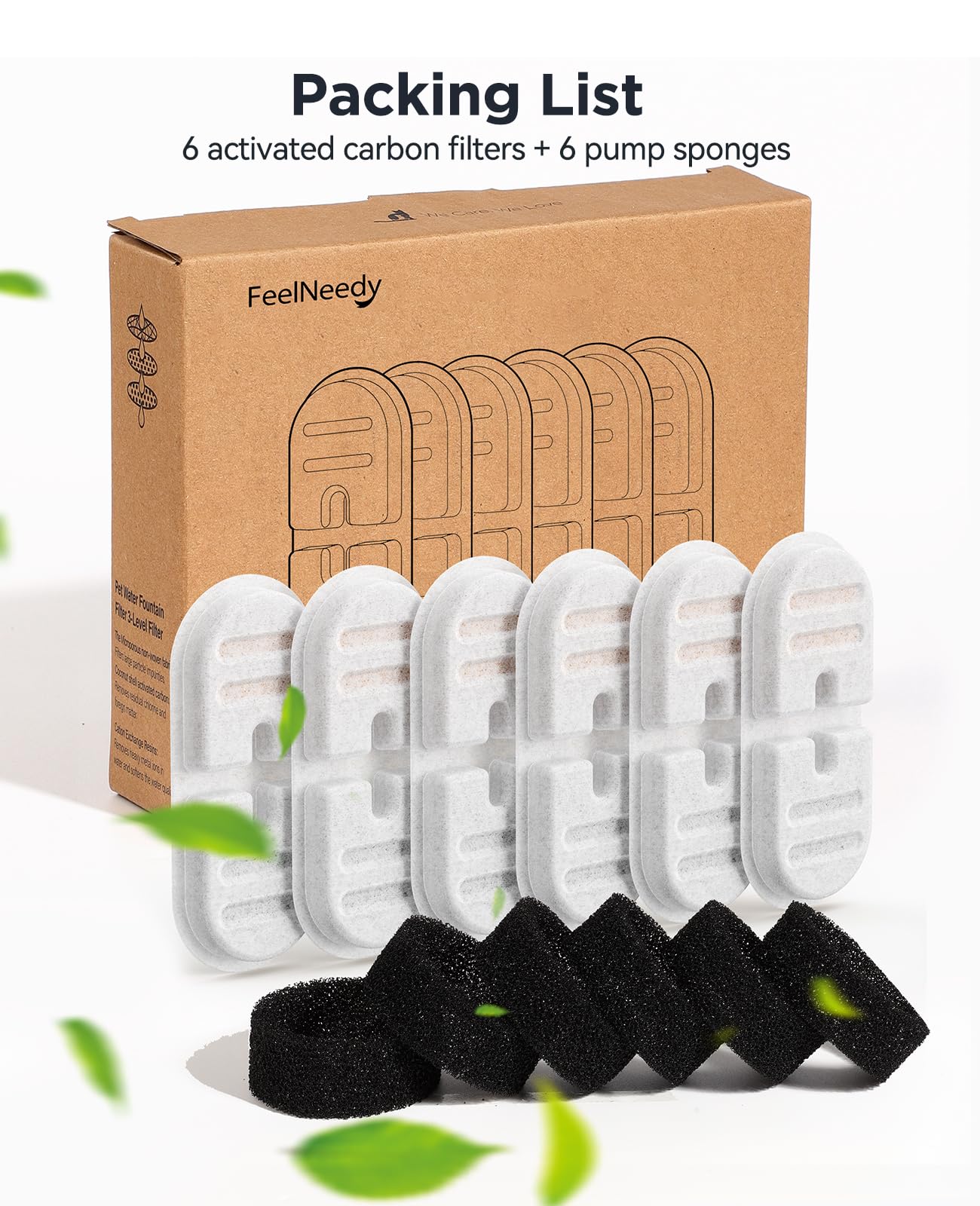 FEELNEEDY FN-W22 agua fresca para tu gato, mejor experiencia de bebida
