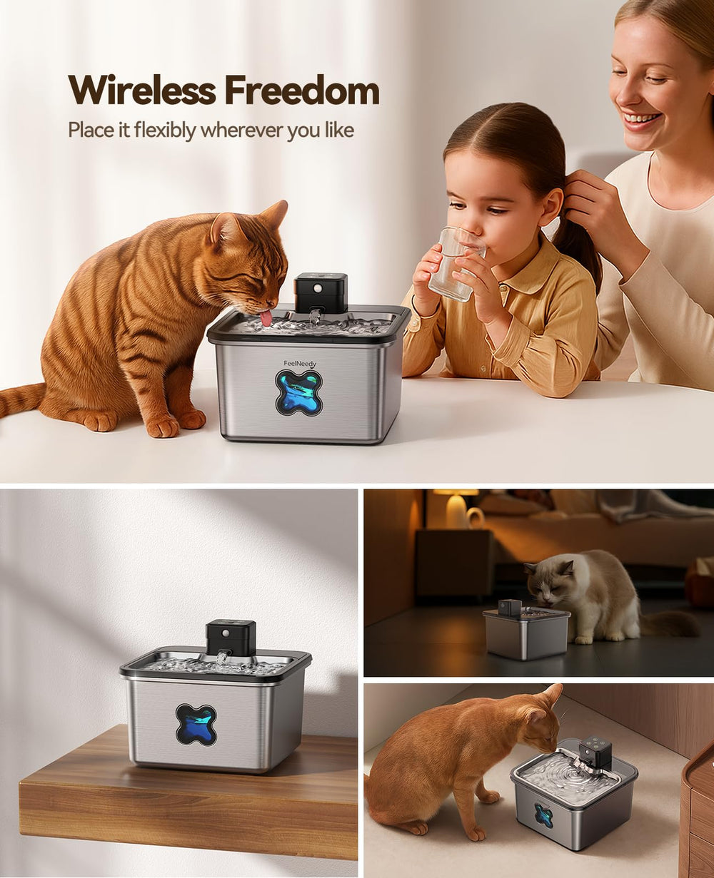 FEELNEEDY: batería de 4000mAh para uso inalámbrico prolongado