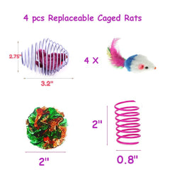 Fejapa: ratones reemplazables dentro de las bolas, mejora la interacción de juego.