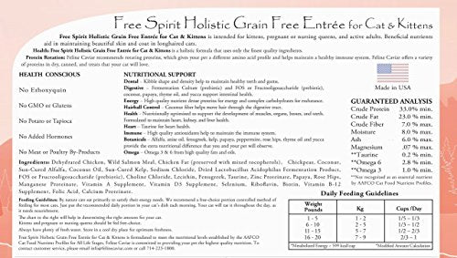 Feline Caviar Free Spirit, envase de calidad para dietas limitadas.