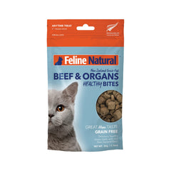Golosinas Feline Natural bocaditos congelados de carne para premiar al gato