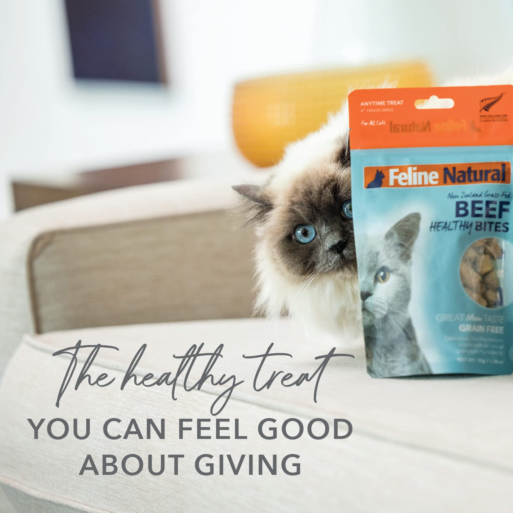 Proteína de Nueva Zelanda Feline Natural para nutrición simple