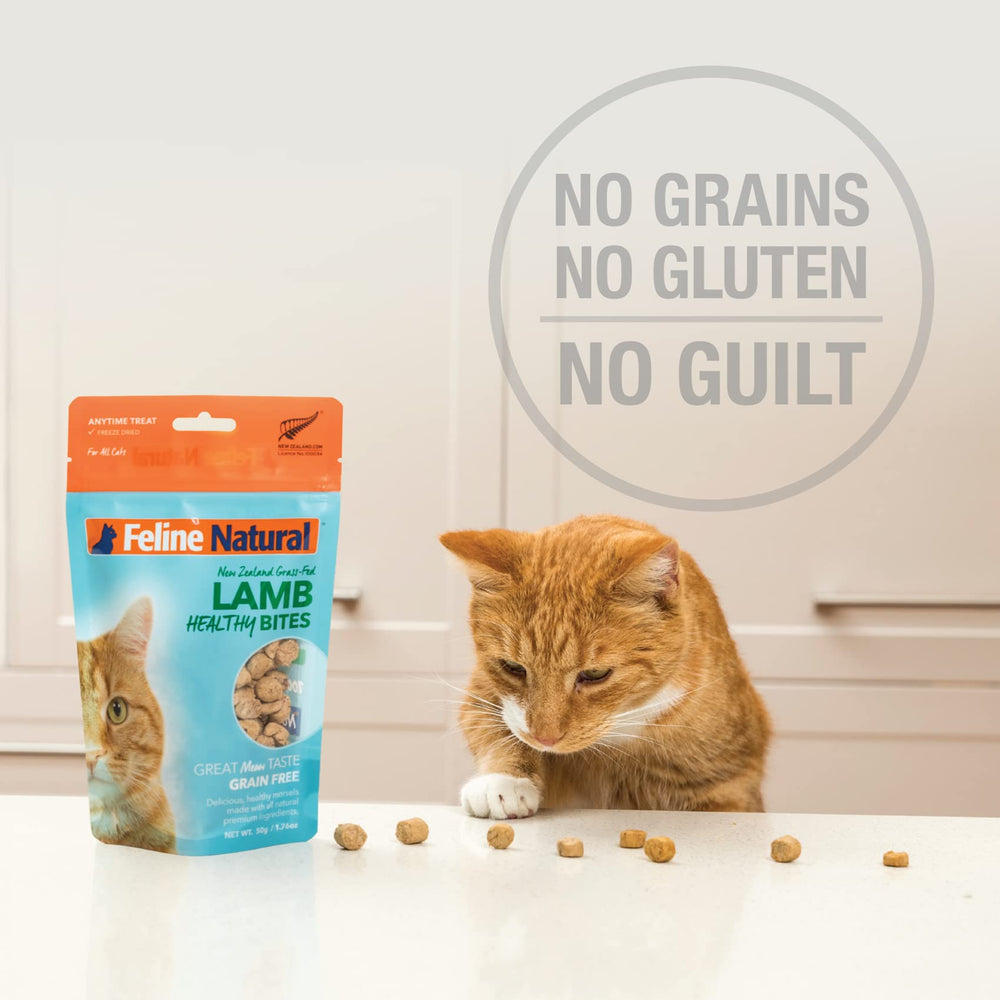 Sin gluten con Feline Natural, ideales para estómagos sensibles