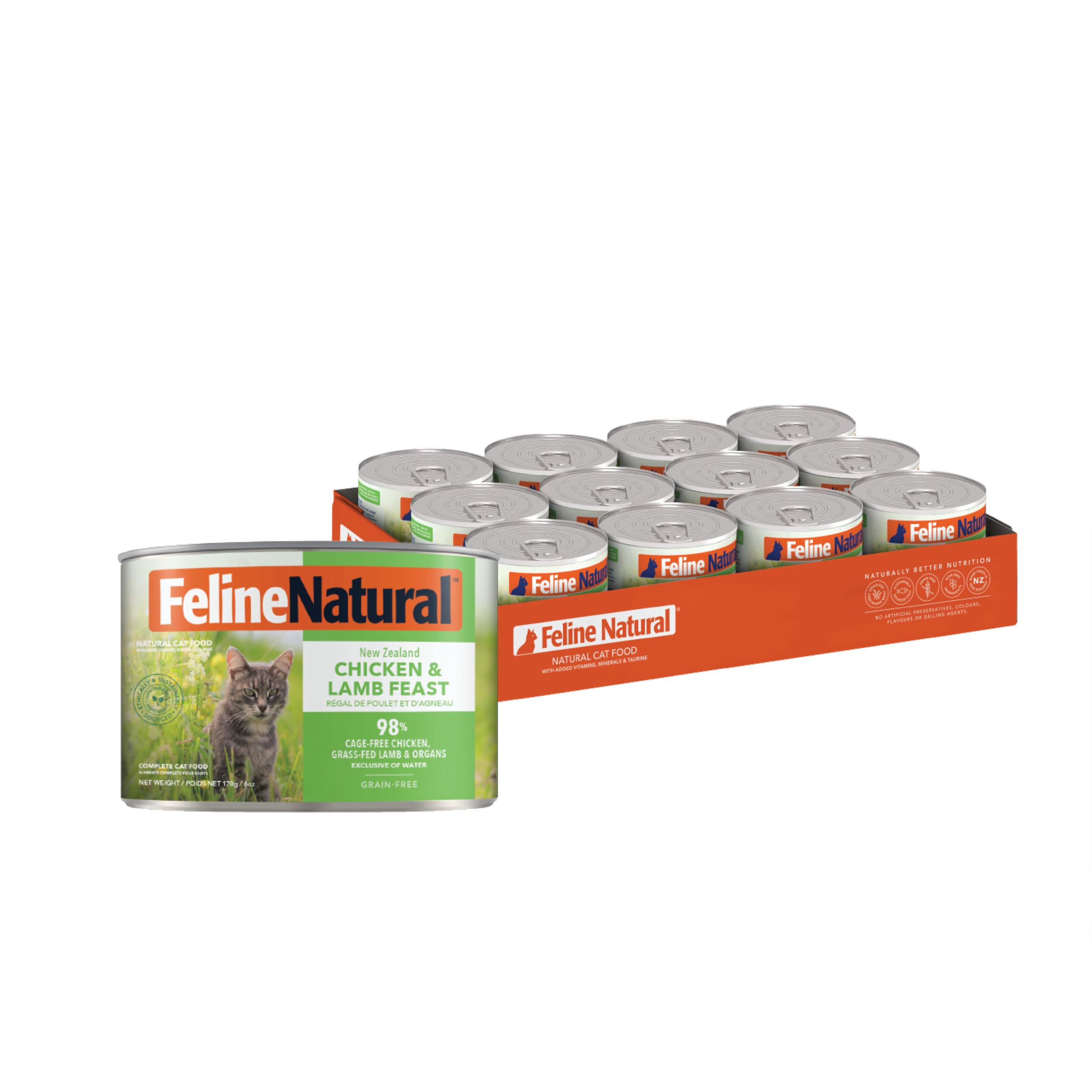Feline Natural: textura pate suave, ideal para comedores exigentes