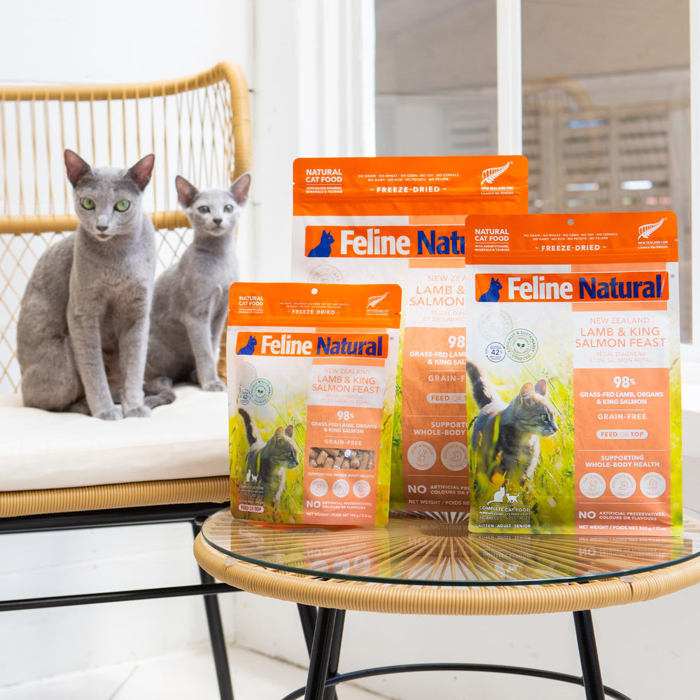 Feline Natural – Uso diario para gatos sin rellenos ni aditivos.