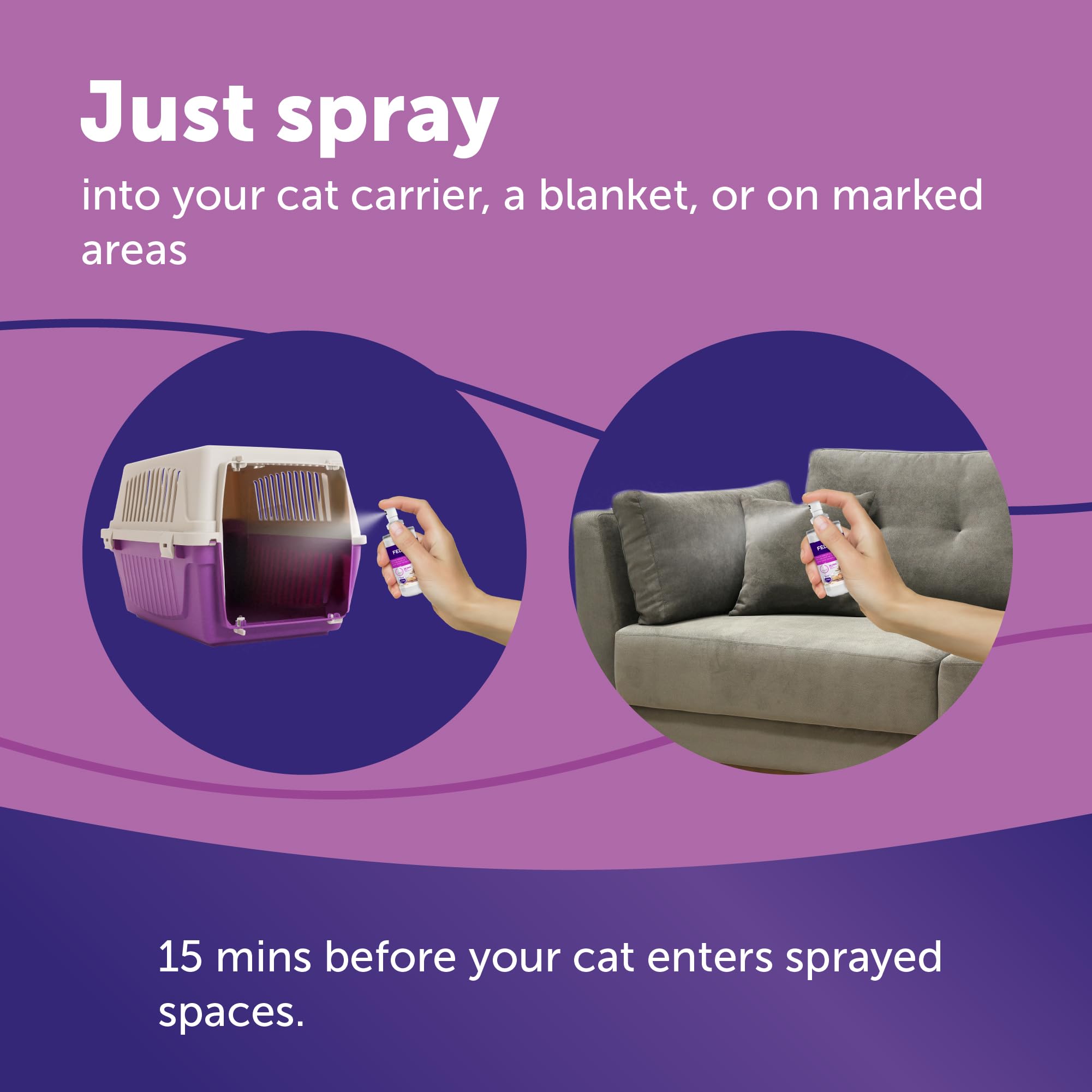 FELIWAY Classic: formato práctico con aproximadamente 50 usos