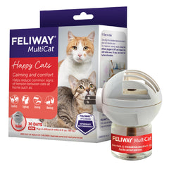 FELIWAY MultiCat, difusor enchufe promueve calma y reduce tensiones entre gatos