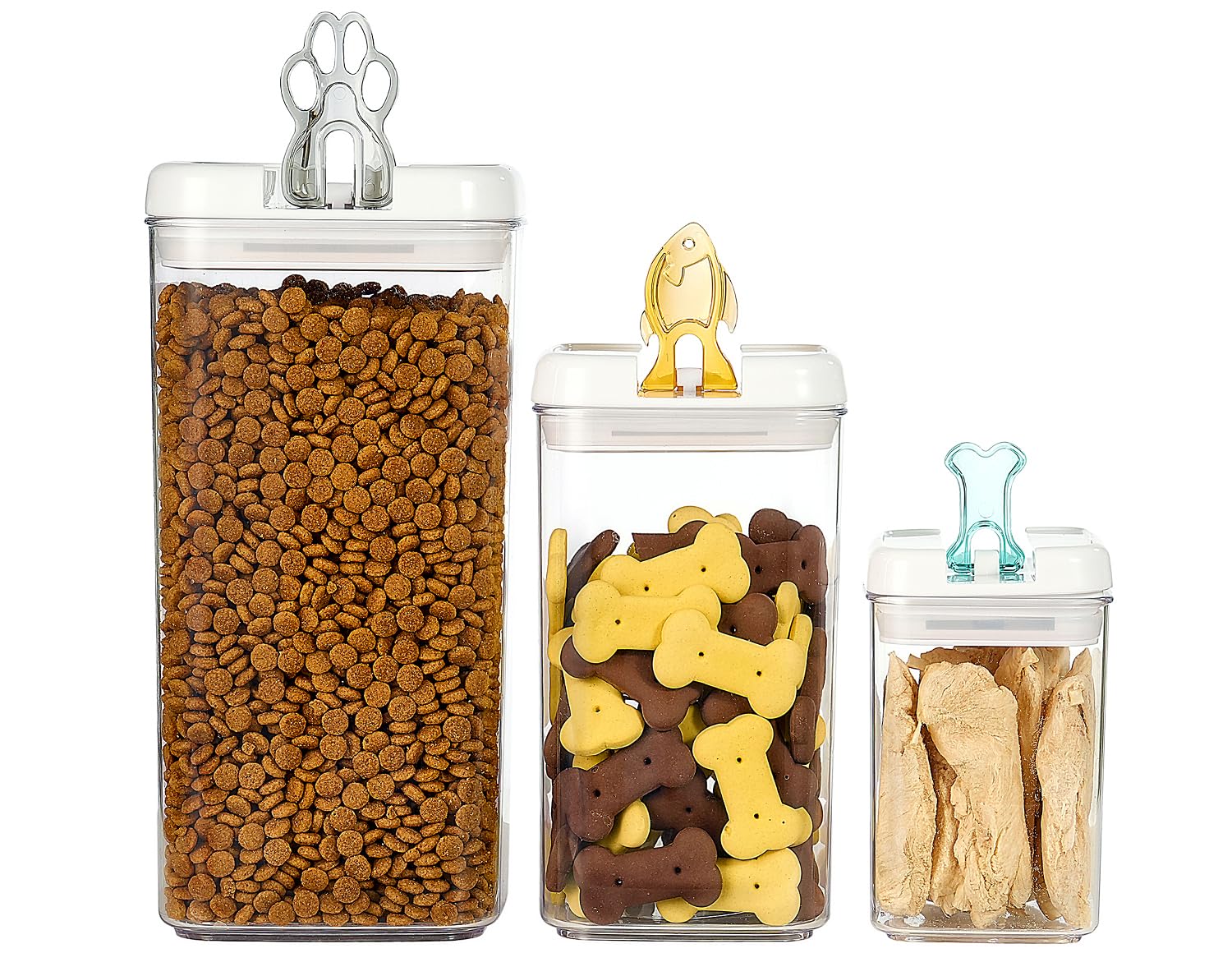 Felli Flip Tite: tapa hermética que mantiene la comida fresca para mascotas.