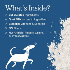 Mezcla en alimento para perros y gatos con vitaminas y probióticos.