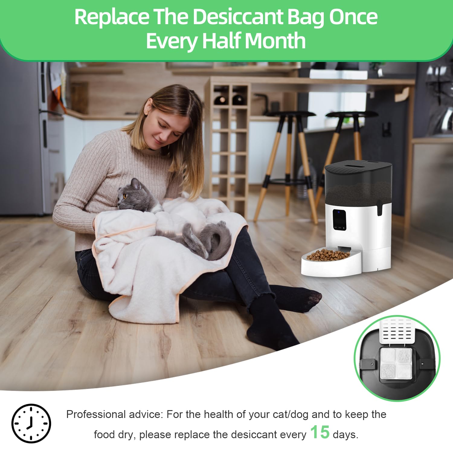 Ferypet bolsa desecante mantiene fresca la comida de tu mascota