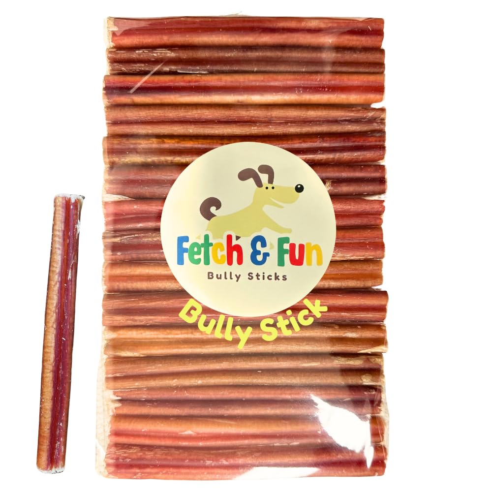 Fetch & Fun Bullysticks empaque de 6 pulgadas para 18 unidades