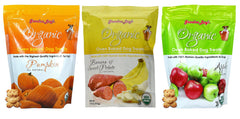 Galletas horneadas de Grandma Lucy's para perros, pack de variedad, ideal para premiar durante el entrenamiento