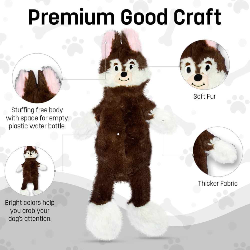FGA MARKETPLACE pack-juguetes-21-pulg-plano, tamaño ideal para perros pequeños y medianos.