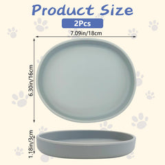 Fhiny comedero silicona antideslizante para cocina, ideal para uso diario