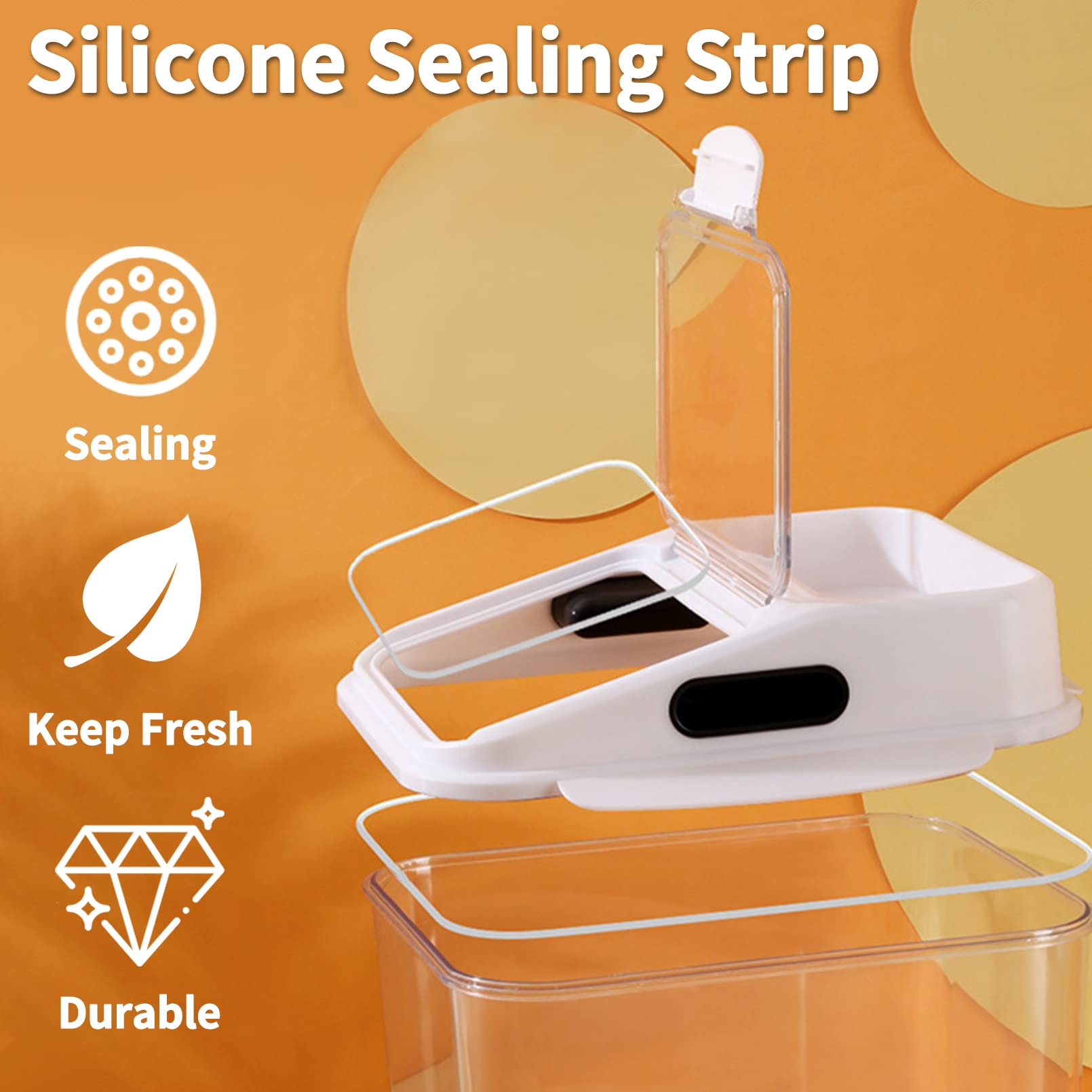 Material PETG resistente Fhiny, duradero y fácil de limpiar.
