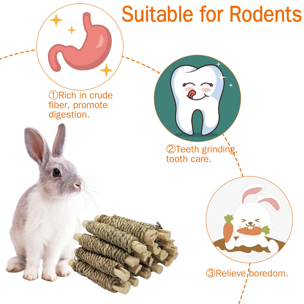 Mordedores molares de bambú natural Fhiny, ayudan al desgaste dental