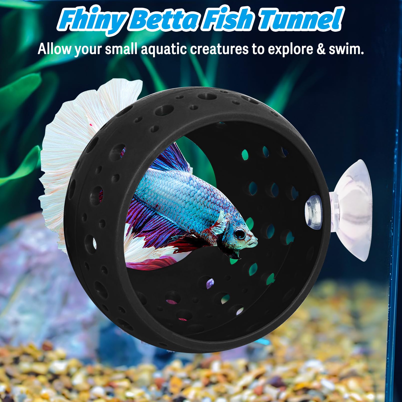 Refugio para peces pequeños de Fhiny para esconderse