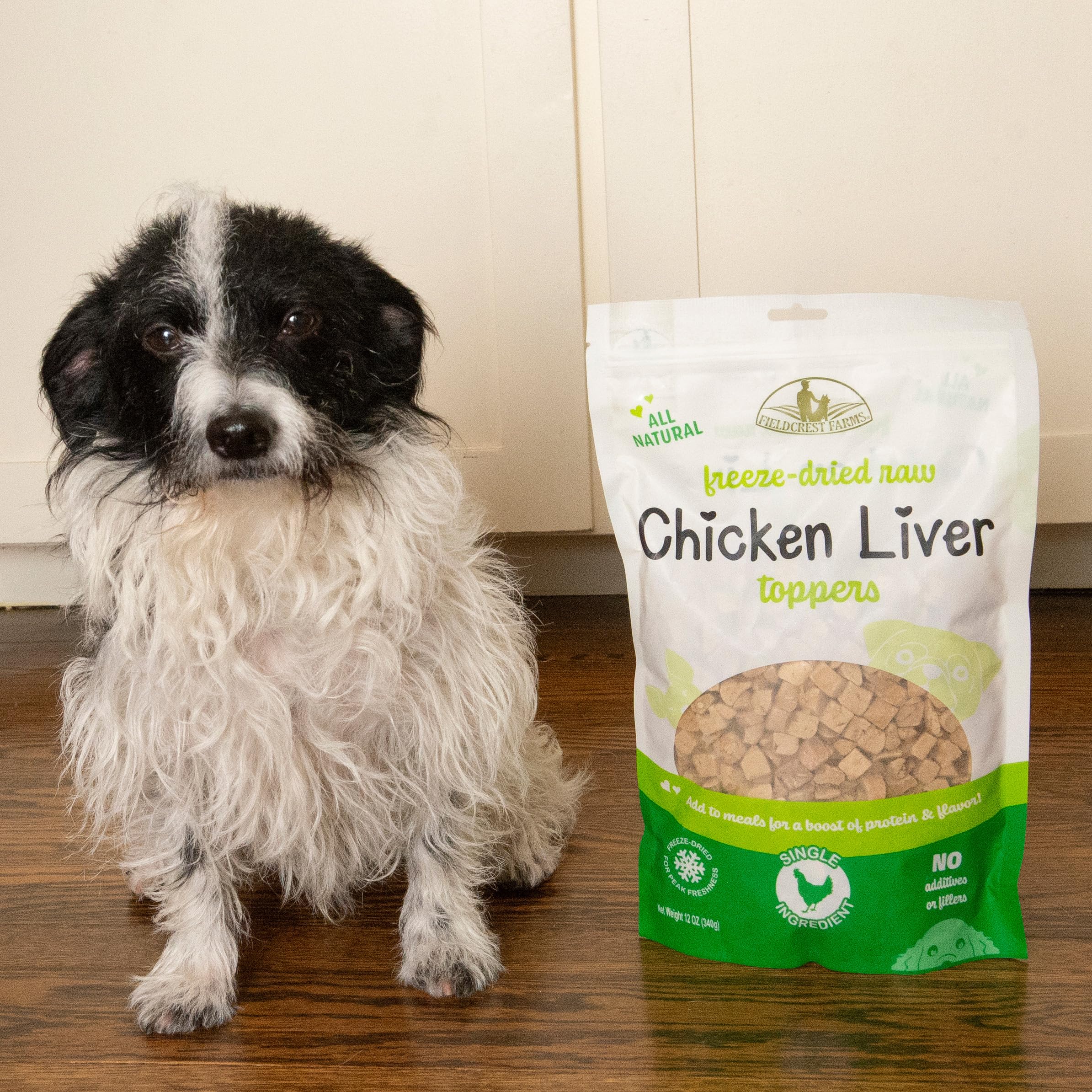 Fieldcrest Farms Hígado de Pollo: sabor natural preservado por liofilización