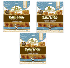 Fieldcrest Farms chuches para perros en acción, masticación segura
