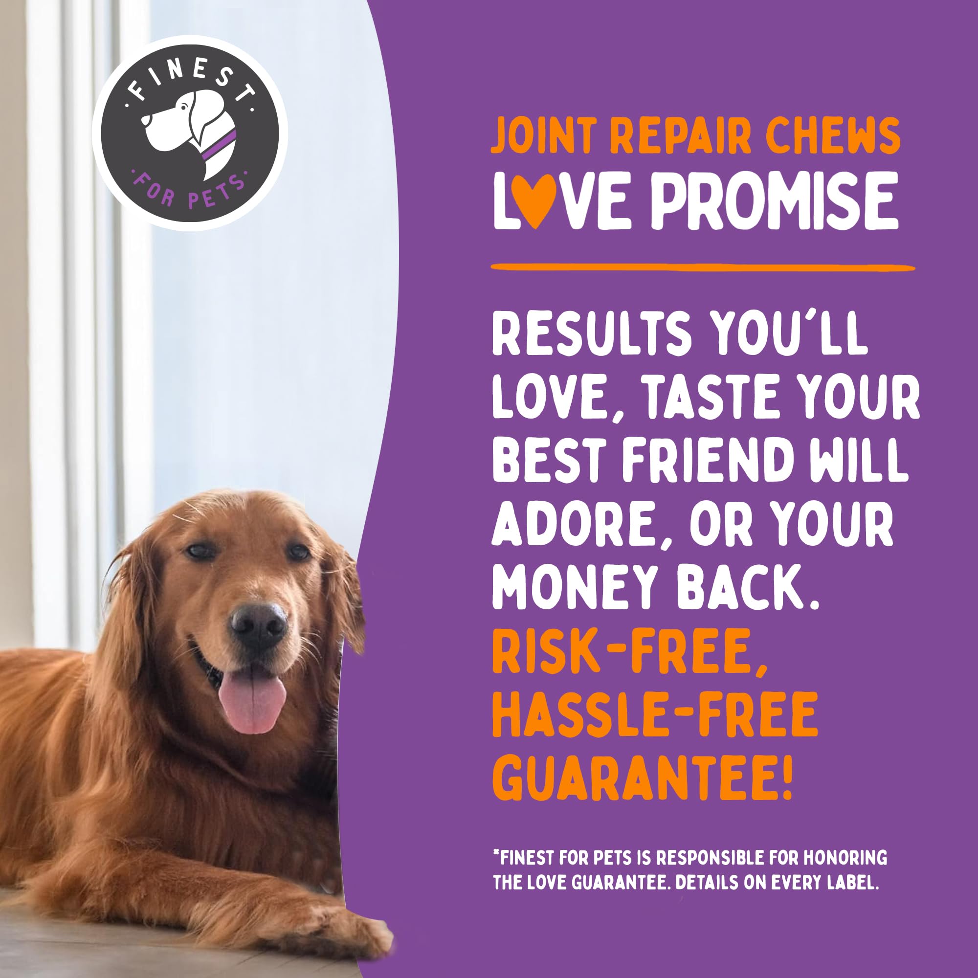 Finest For Pets: dosis diaria fácil para todo tamaño de perros.