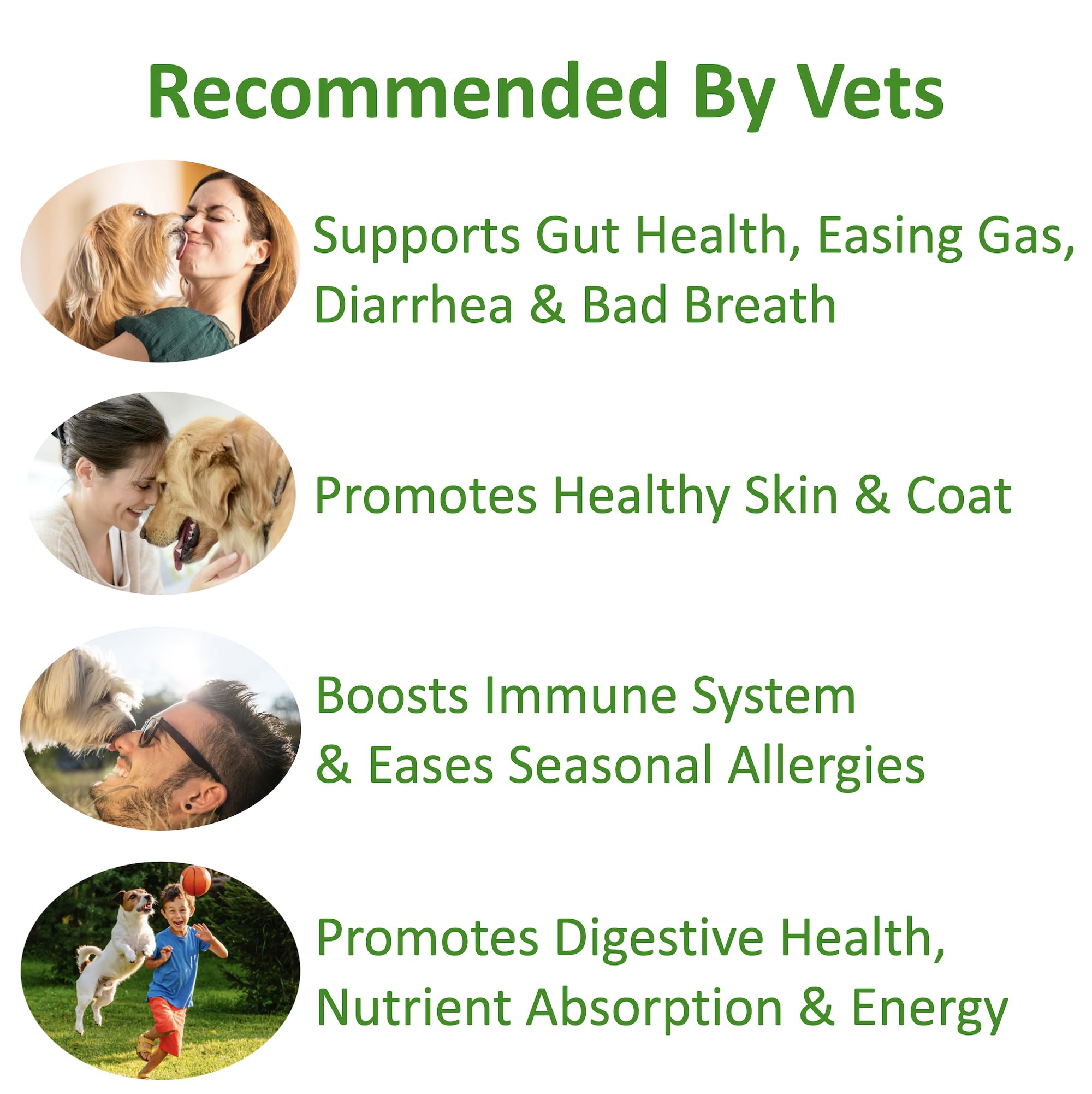 Golosinas de pollo TummyWorks Probiotics, textura atractiva para perros exigentes