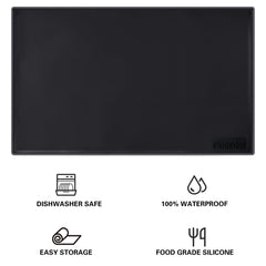Finorder silicona antideslizante estabiliza cuencos durante la comida.