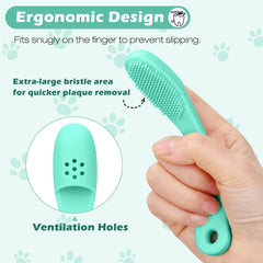 Firstfooby cepillo barbilla para gatos, silicona suave para limpieza facial