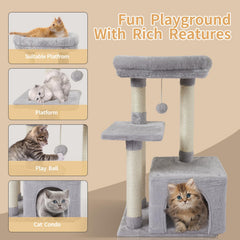 Postes de sisal para rascar de forma natural por gatos