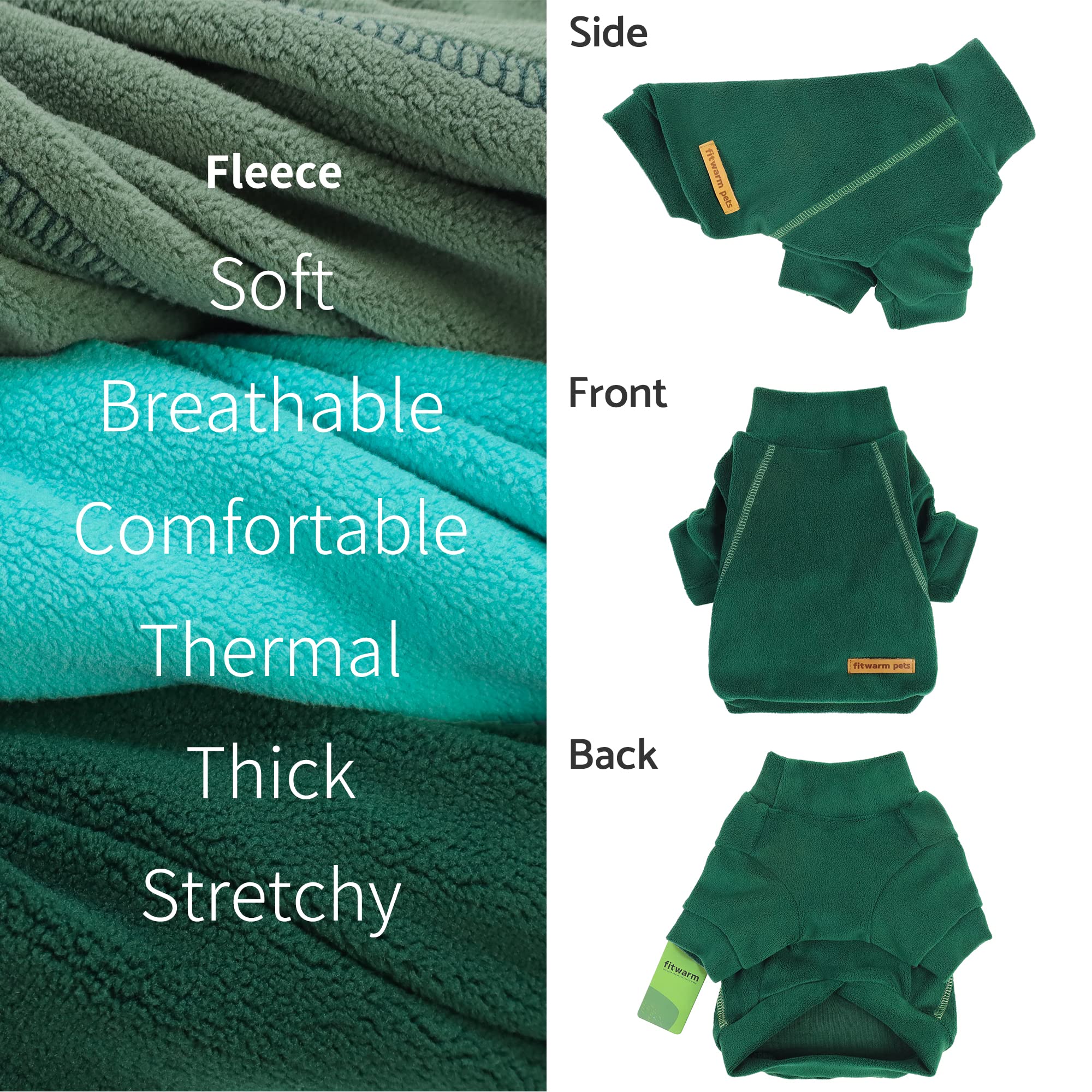 Fitwarm sudadera felpa verde oliva con detalle, muestra opción de color