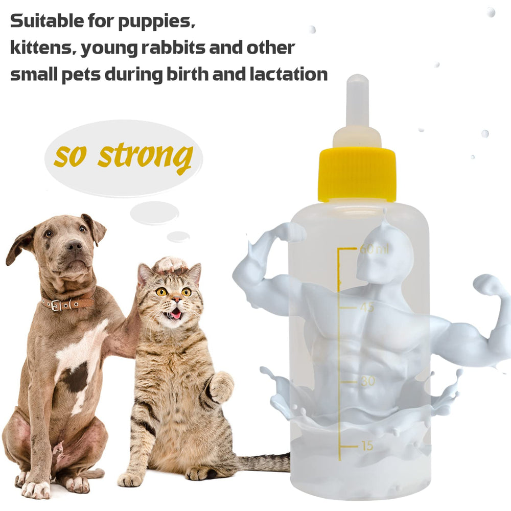 Conjunto de alimentación FJNATINH para animales pequeños, facilita nutrir a crías con comodidad.