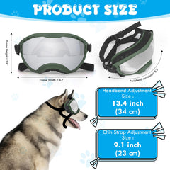 Gafas Flantor ligeras reducen presión en la cara del perro