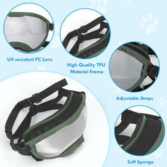 Gafas Flantor con ventilación para mayor comodidad en caminatas largas