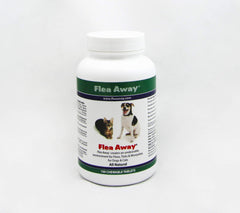 Flea Away tabletas masticables para perros y gatos, fácil de administrar