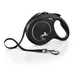 FLEXI New Classic correa retractil de 26 pies para perros grandes con control suave.