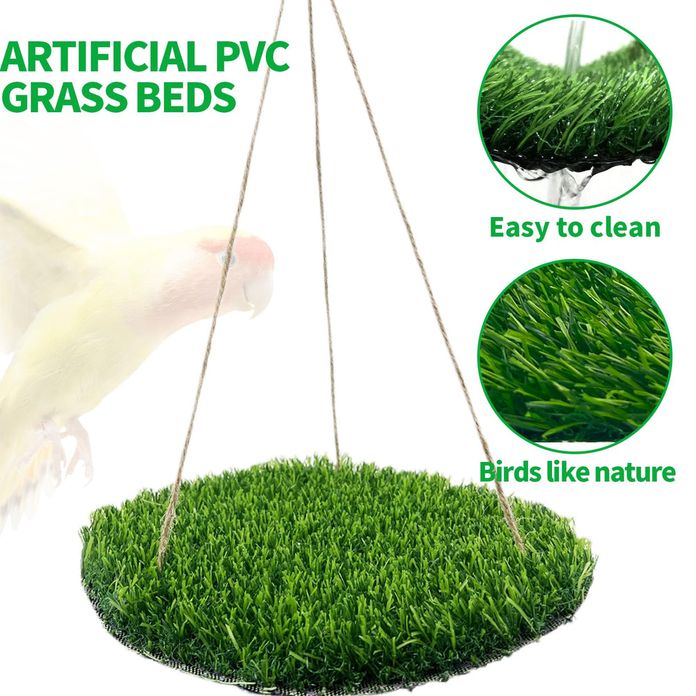 FlidRunest Tapete de entretenimiento para aves, mantiene a las aves activas