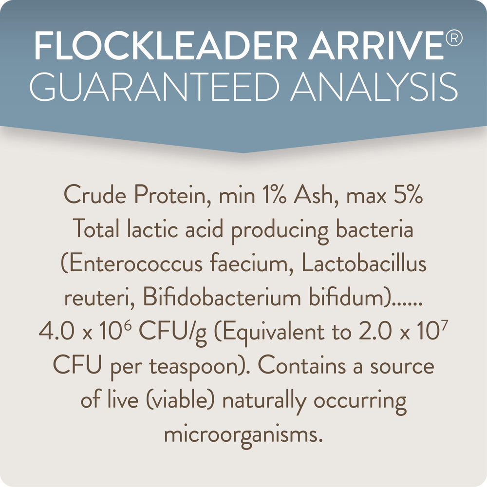 FLOCKLEADER Arrive formato de alimentación, compatible con agua o pienso.