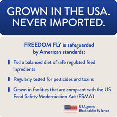 FLOCKLEADER Freedom Fly: proceso de producción en instalaciones de EE. UU. confiables.