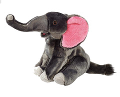 Fluff & Tuff Edsel Elephant, 11 pulgadas, juguete suave y duradero para juego interactivo seguro