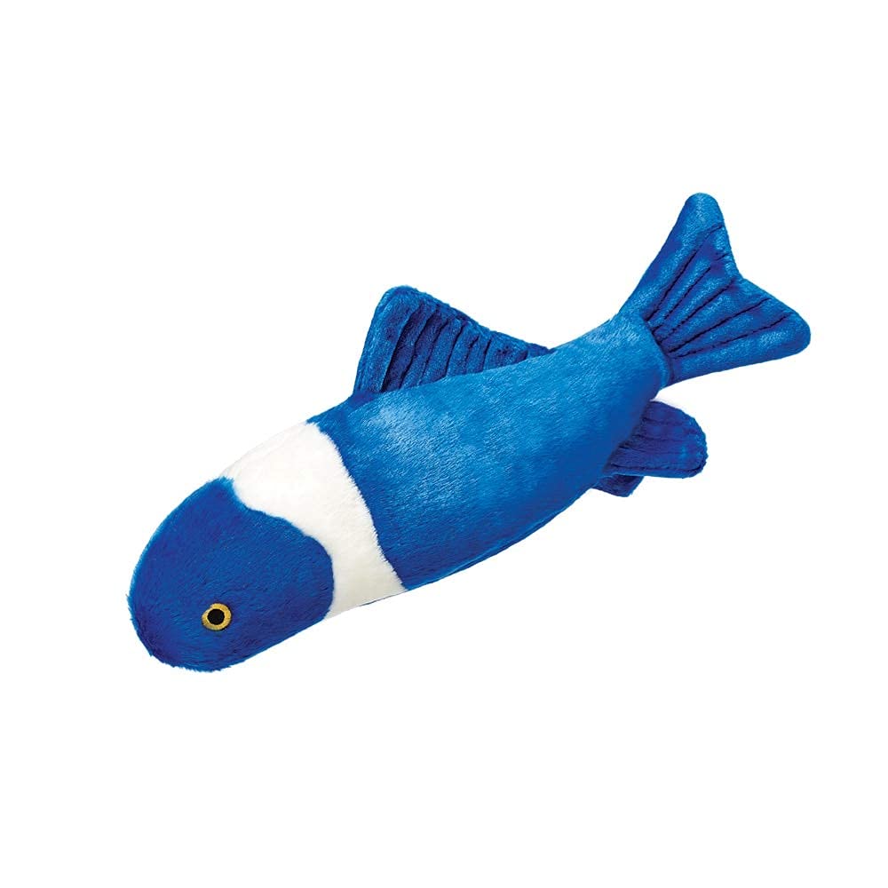 Fluff & Tuff Gil Koi, juguete de 20 pulgadas para juego activo y descanso.