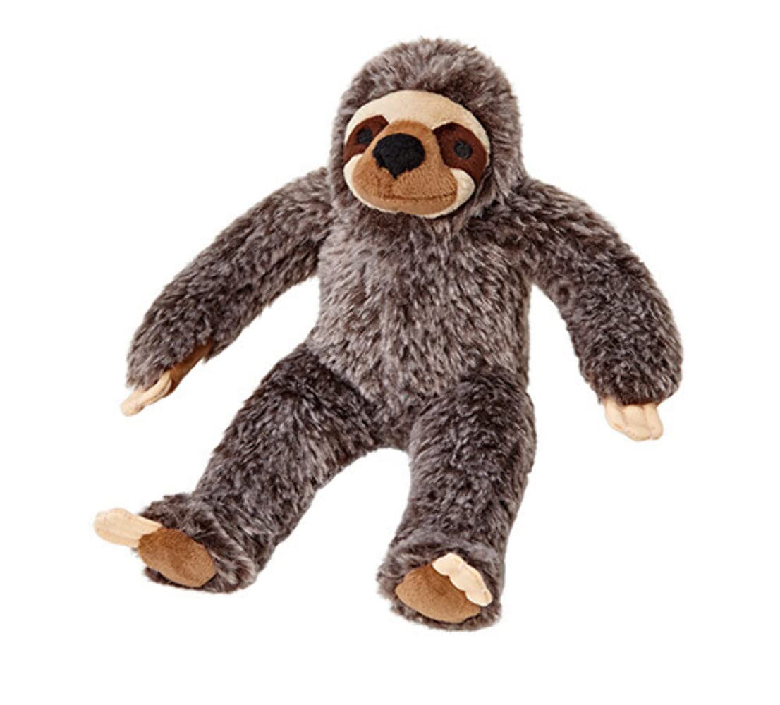 Fluff & Tuff Pérezoso, juguete peluche para perro, fomenta juego suave y siestas tranquilas