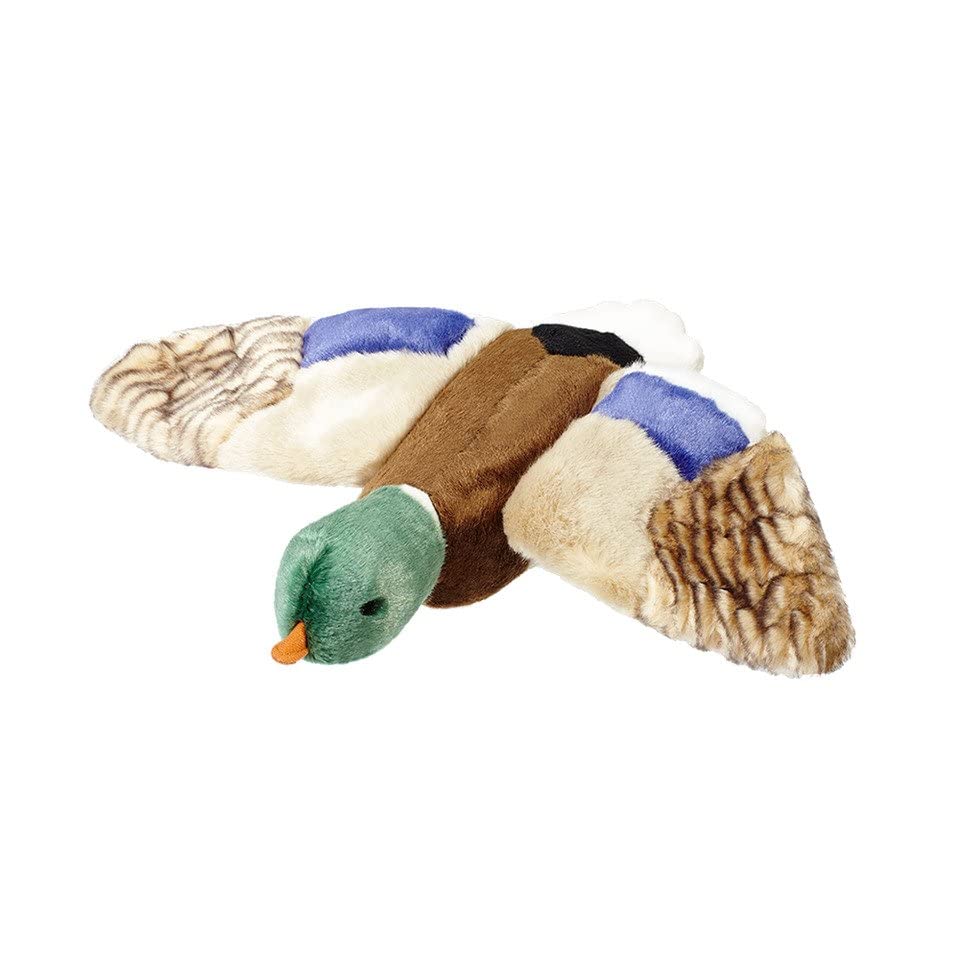 Fluff & Tuff Wally Mallard, ojos bordados para seguridad