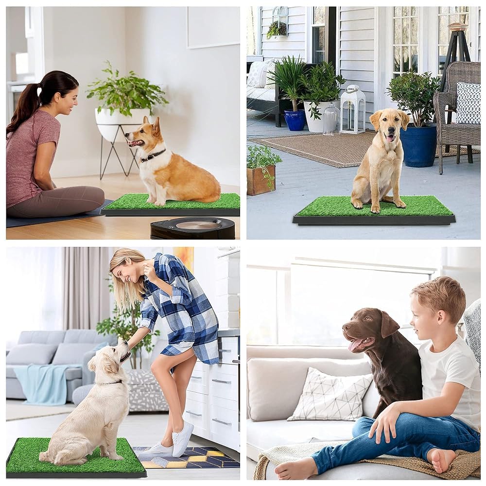 FluffyDream bandeja lavable: opción reutilizable para entrenar a tu mascota