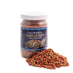 Empaque de Fluker's Alimento para Tortugas de Agua con pelletas para dieta equilibrada