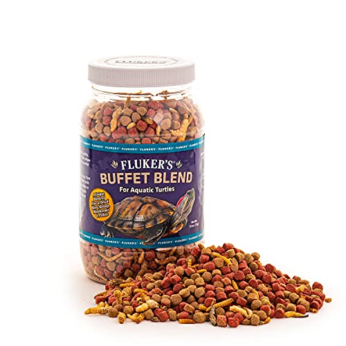 Fluker's camarones liofilizados: atractivo sabor que facilita la alimentación diaria de tortugas.