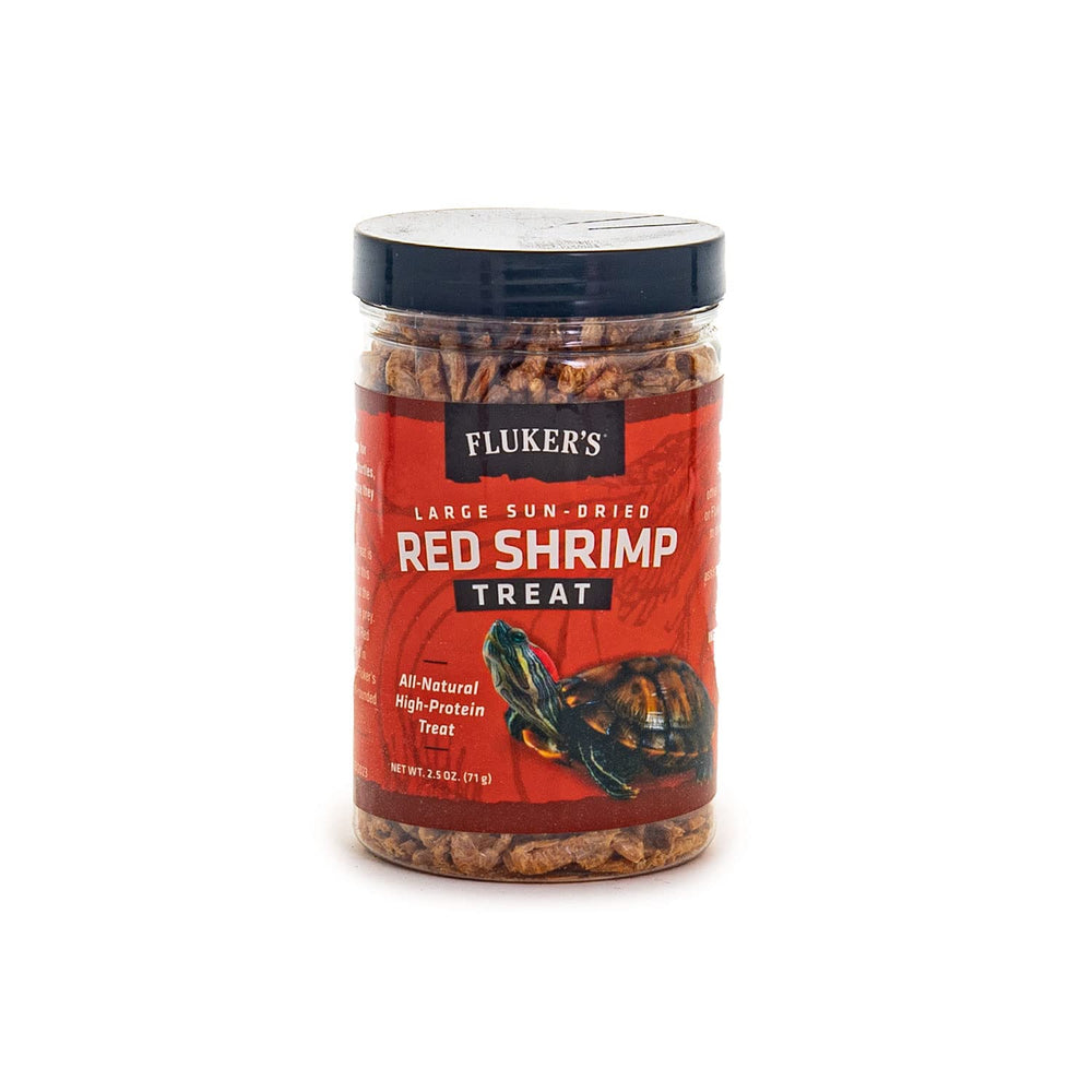 Fluker's camaron-secado-rojo-grande, fuente de proteína para peces tropicales.